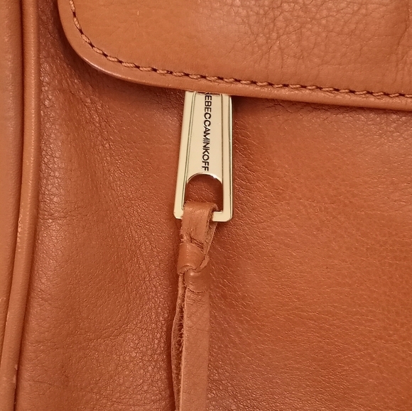 Rebecca Minkoff Leather Classic Casual Gold Hardwear Convertible Chain Crossbody - Picture 4 of 12